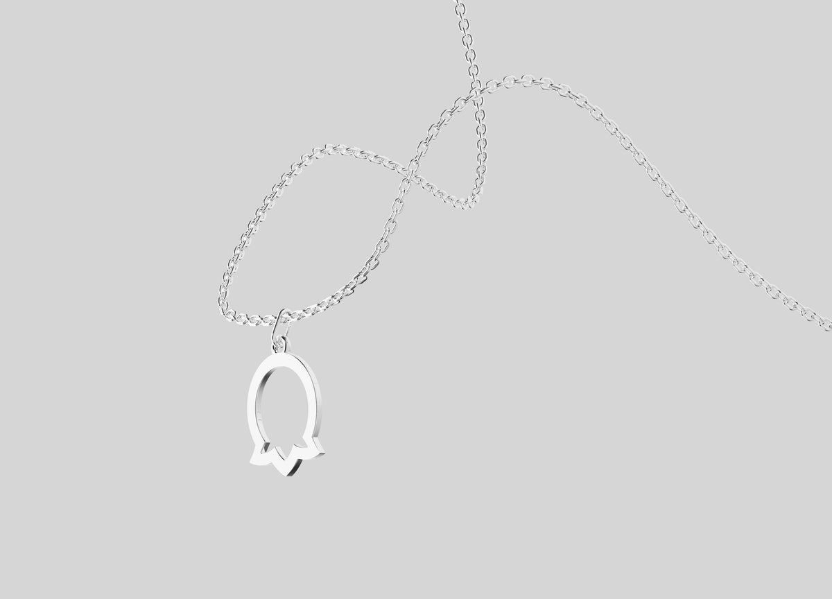 Collier Gogane argent